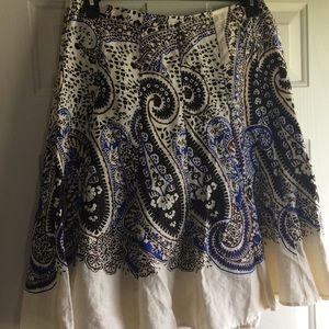 Studio JPR M Linen Skirt Gores Flared